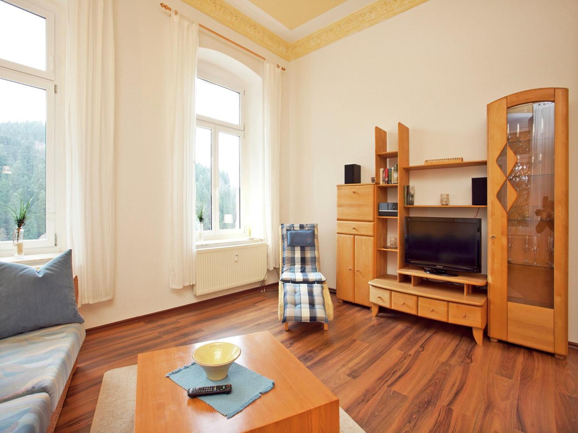 Alluring Villa In Grunhainichen Borstendorf With Garden Leubsdorf Экстерьер фото