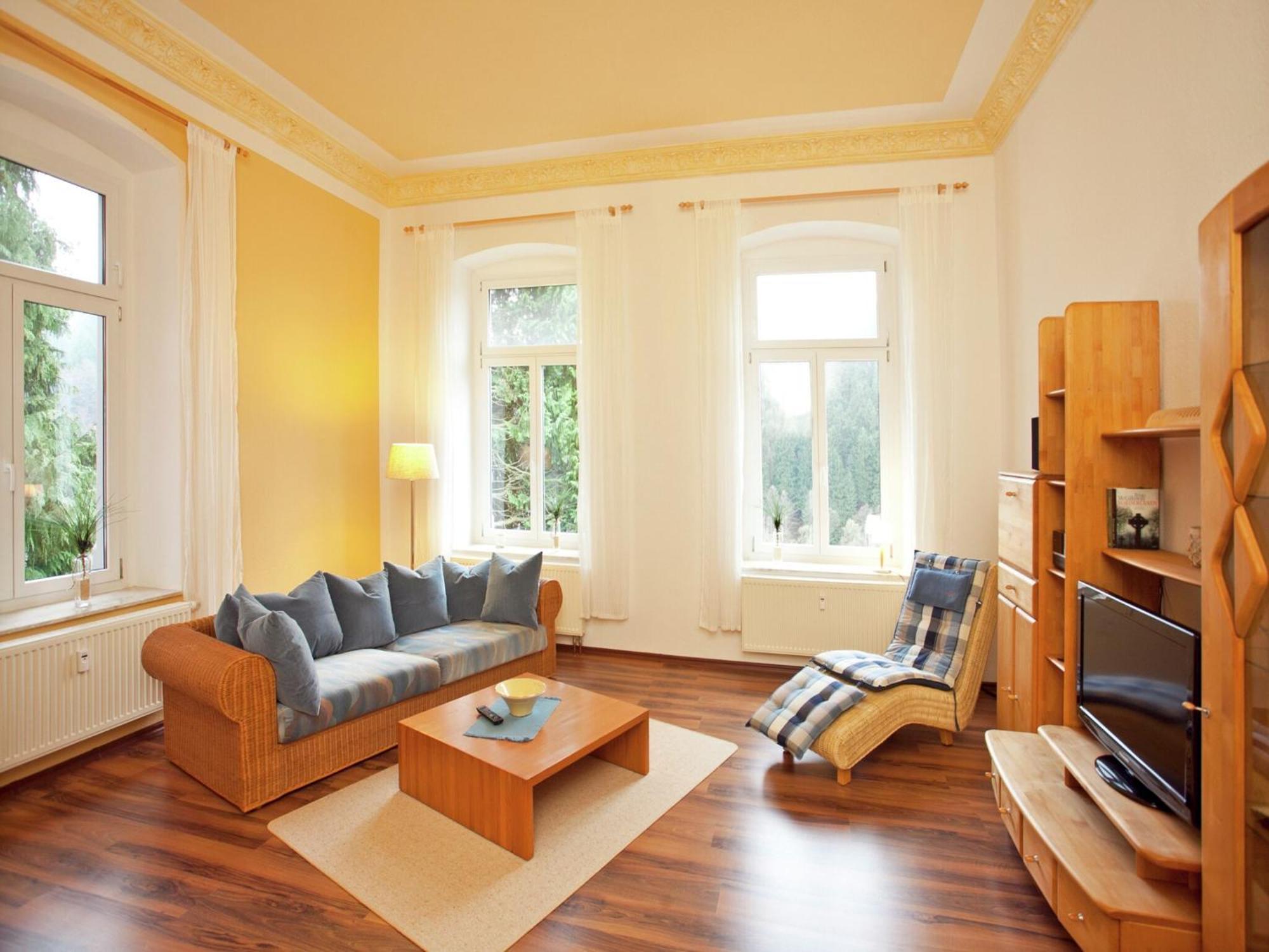 Alluring Villa In Grunhainichen Borstendorf With Garden Leubsdorf Экстерьер фото